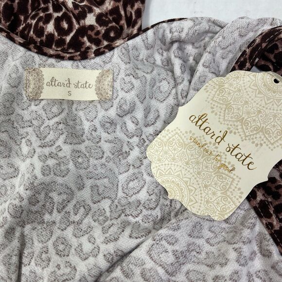 Altar'd State Rosa Dress Size Small Animal Print Fairygrunge Hoco Party Sexy - Picture 11 of 15